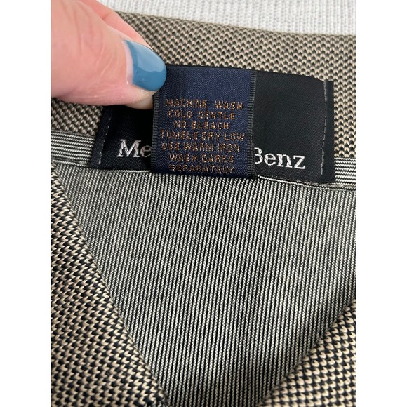 NEW Mercedes Benz Mens Polo Shirt Short Sleeve Sz Medium Golf Casual Embroidered - Picture 5 of 14